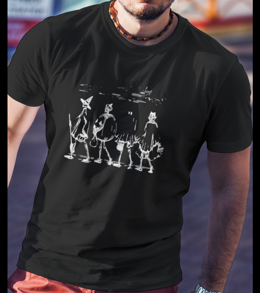 American Eagle Halloween Trick Or Treat Abbey Road Parade T-Shirt