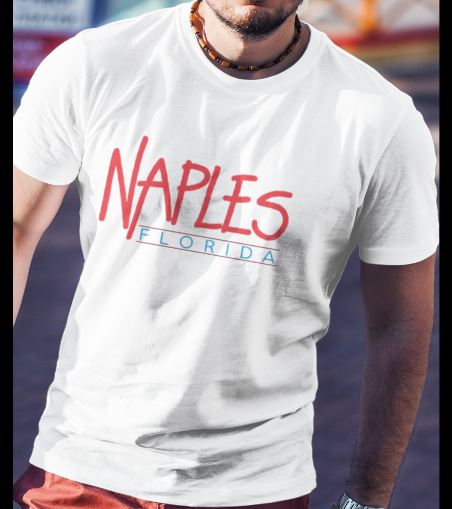 NAPLES FLORIDA Retro 80s T-Shirt
