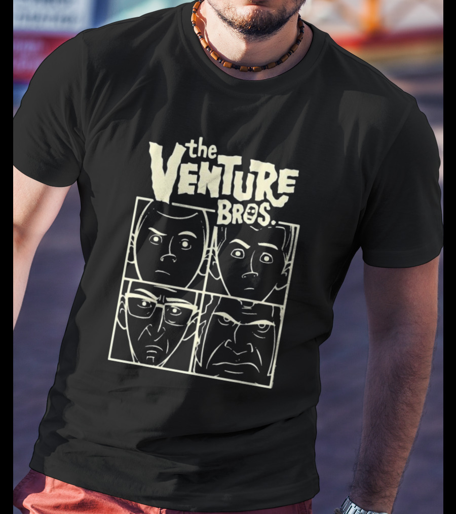 The Venture Bros Club Faces The Venture Bros T-Shirt