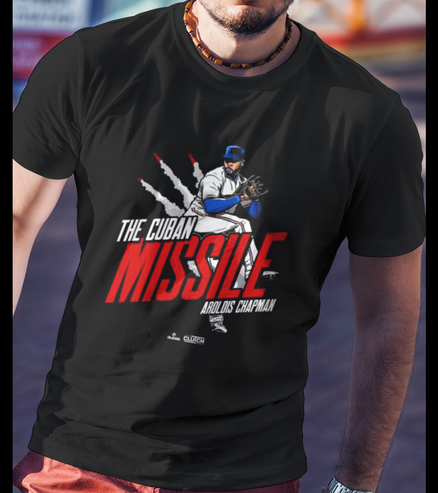 The Cuban Missile Aroldis Chapman Baseball Pitcher T-Shirt