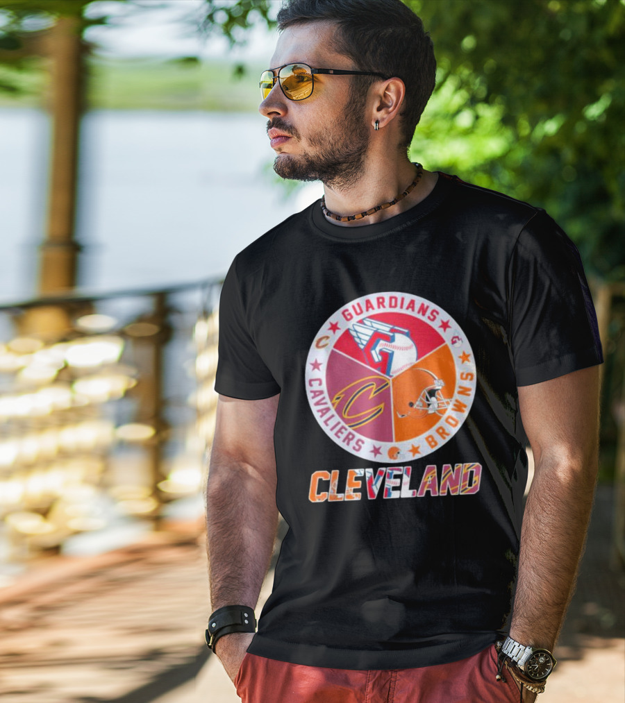 Cleveland Cavaliers Guardians Browns T-Shirt