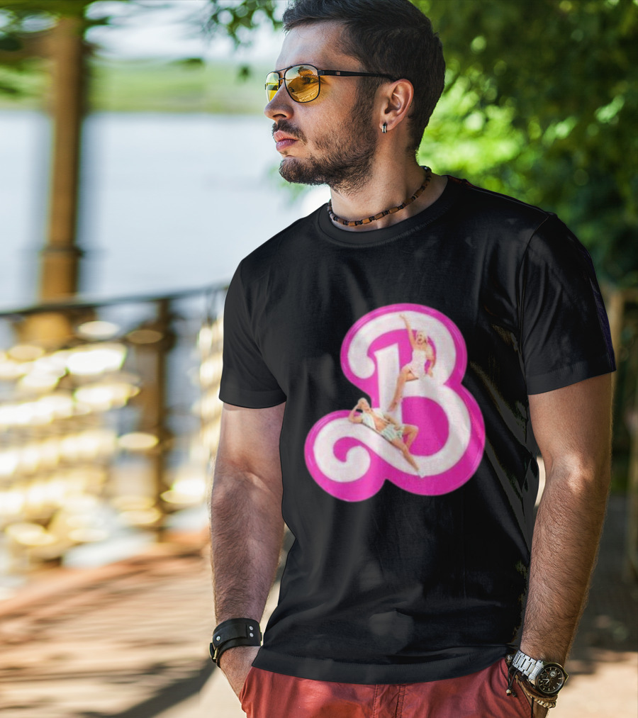 Barbie Movie Ken Big B Ryan Gosling Margot Robbie Greta Gerwig Come On Let’s Go Party Fashion Icon Retro T-Shirt