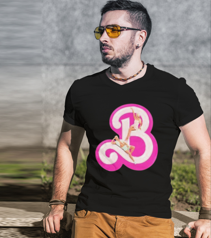 Barbie Movie Ken Big B Ryan Gosling Margot Robbie Greta Gerwig Come On Let’s Go Party Fashion Icon Retro T-Shirt