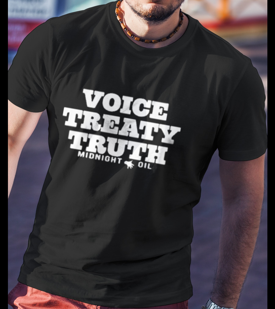 Voice Treaty Truth Midnight Oil T-Shirt