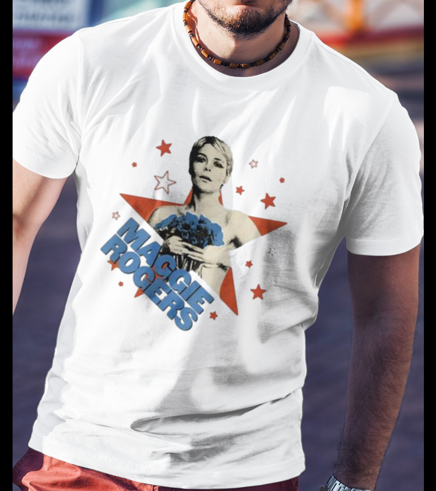 Maggie Rogers Star And Bouquet T-Shirt
