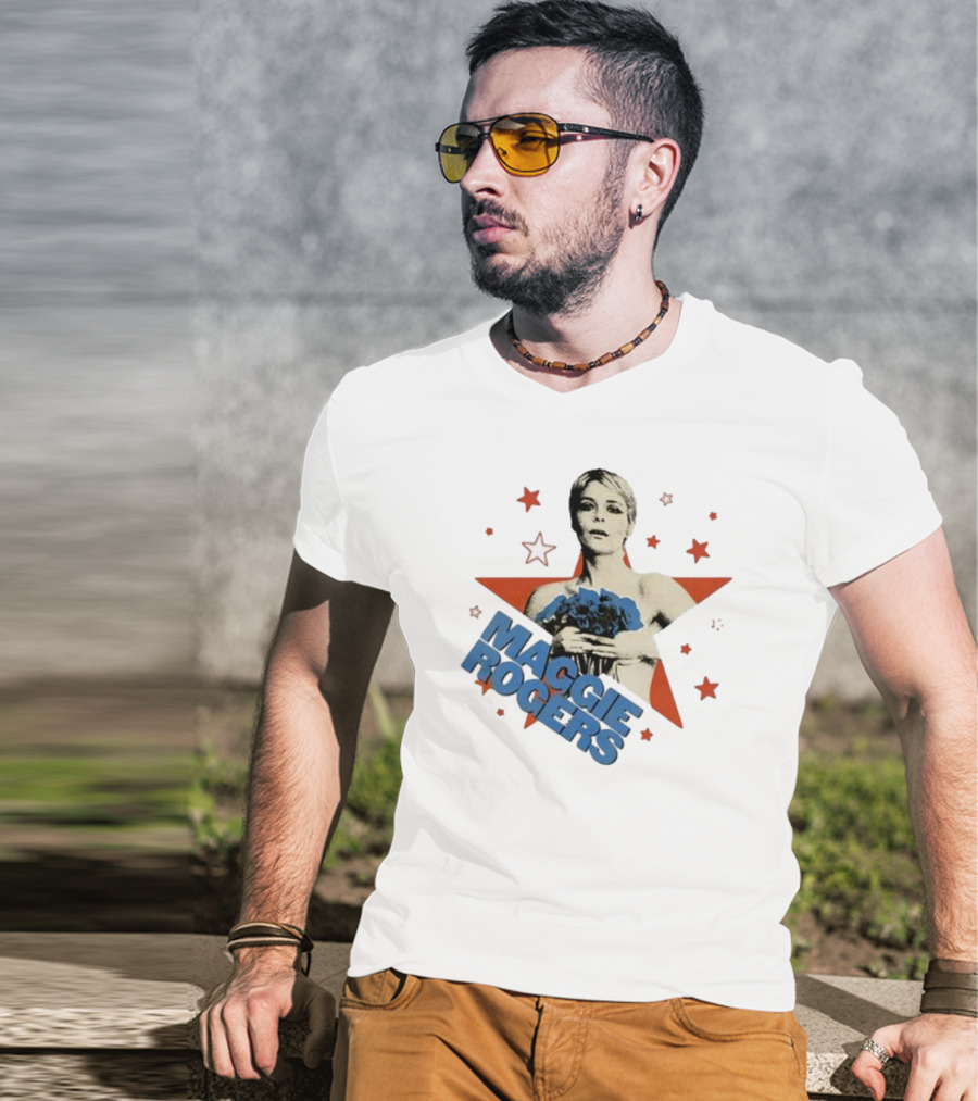 Maggie Rogers Star And Bouquet T-Shirt