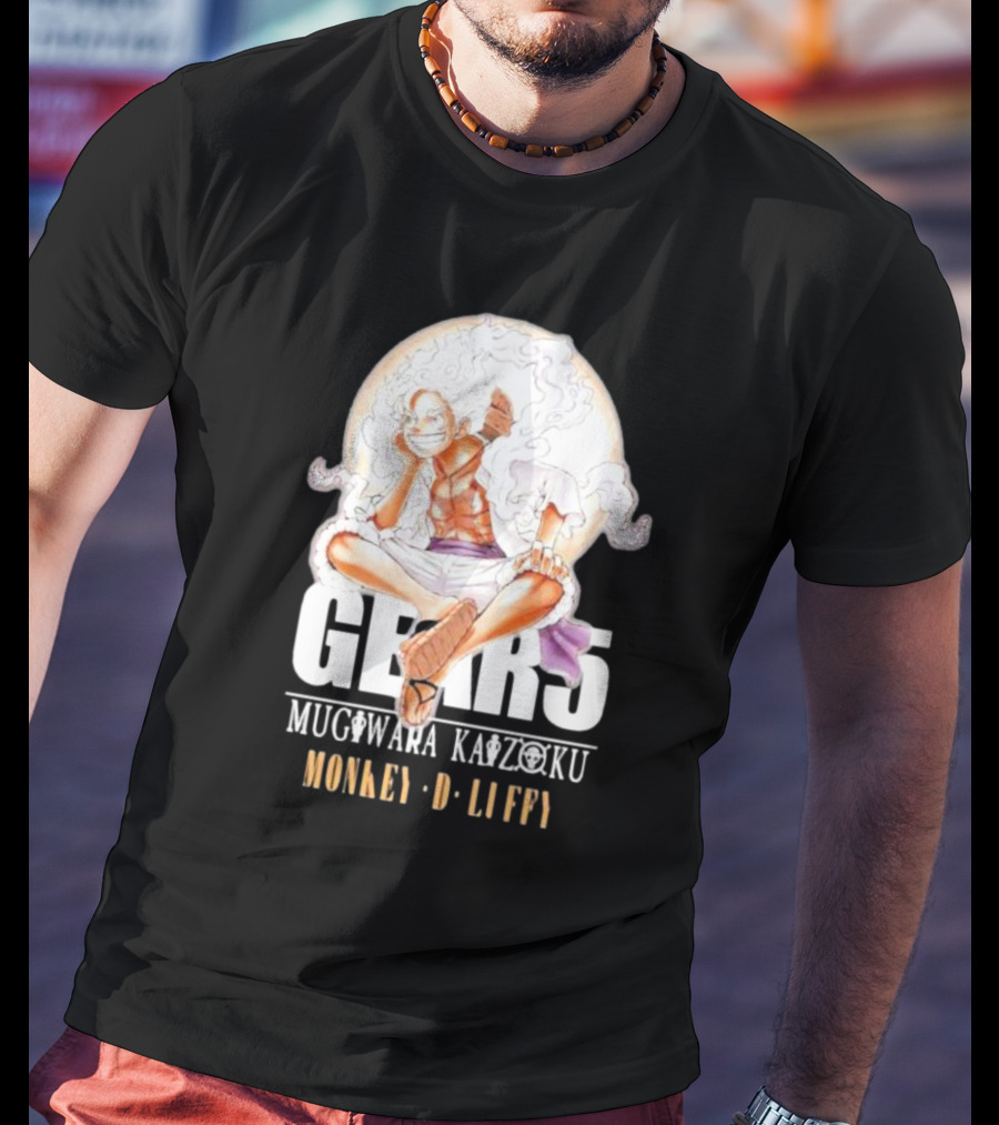 Monkey D Luffy Gear 5 Mugiwara Kaizoku T-Shirt