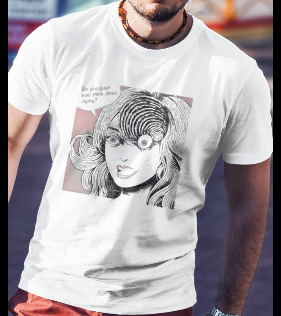 Tokibeast Junji Ito Do You Guys Ever Think About Dying Horror Manga T-Shirt