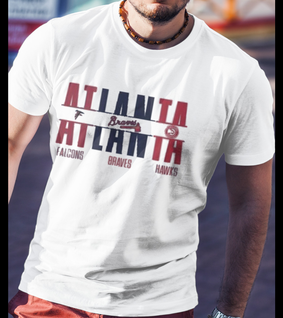 Atlanta Falcons Atlanta Braves Atlanta Hawks T-Shirt
