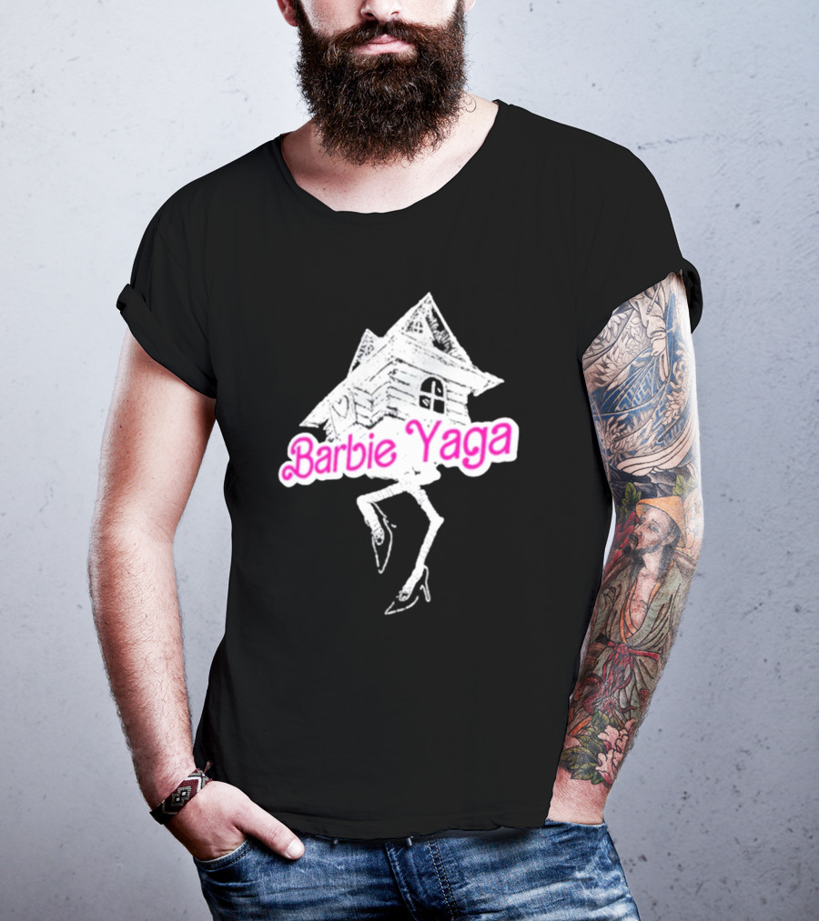 Barbie Yaga Witch House With High Heels T-Shirt
