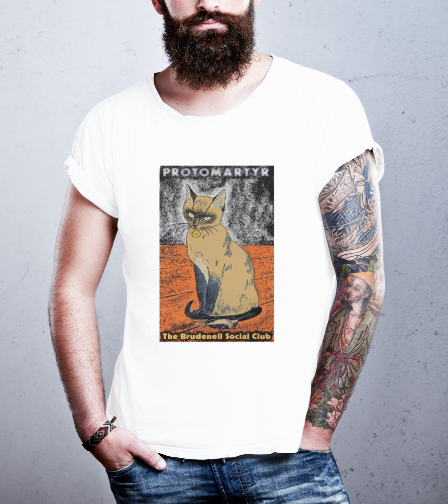 Protomartyr The Brudenell Social Club Cat T-Shirt