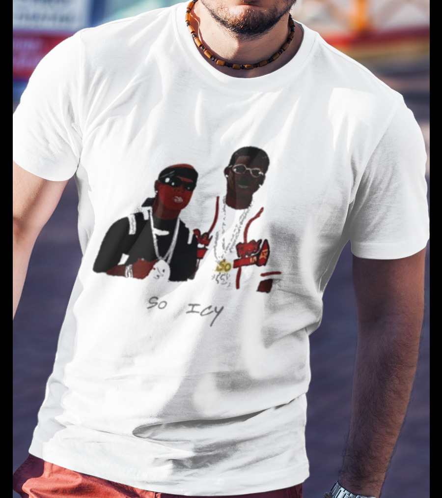 So Icy Wearing Teef Bling T-Shirt