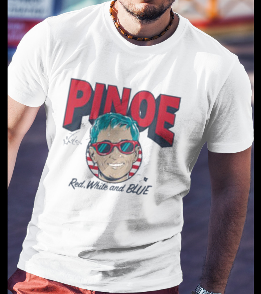 PINOE Red White And Blue T-Shirt
