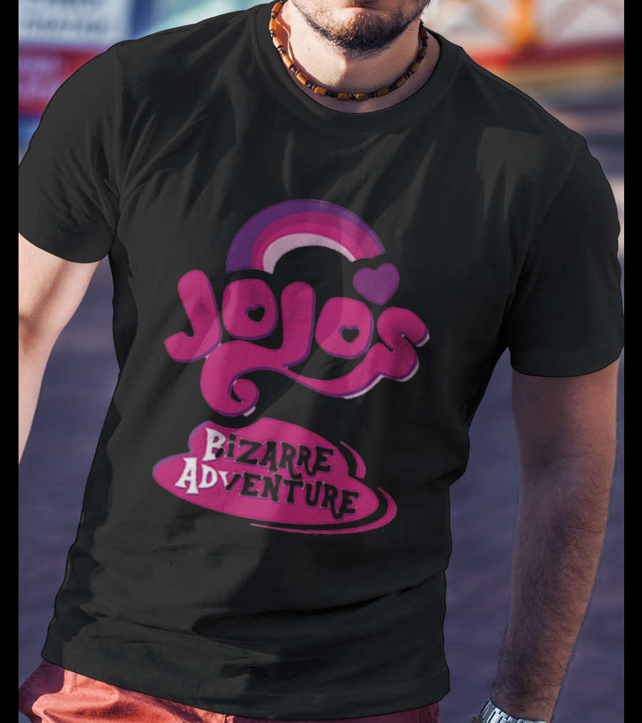 JoJo's Bizarre Adventure My Little Jojo Rainbow Hearts T-Shirt