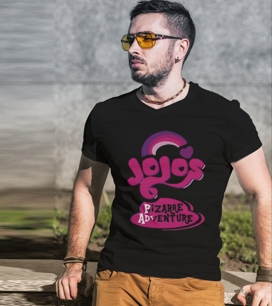 JoJo's Bizarre Adventure My Little Jojo Rainbow Hearts T-Shirt