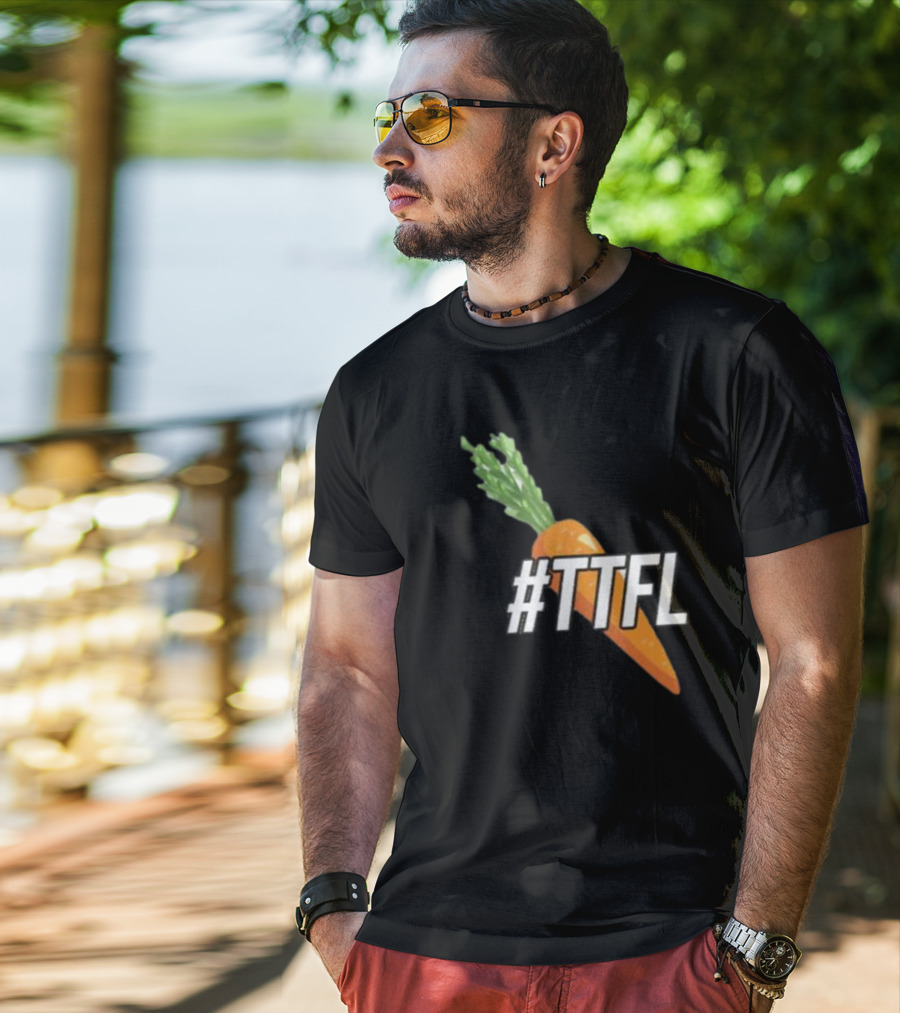 Trash Talk Carotte Hashtag TTFL Carrot T-Shirt