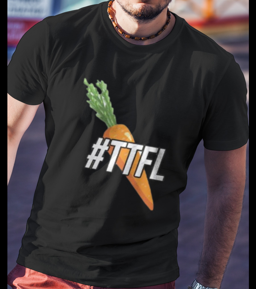 Trash Talk Carotte Hashtag TTFL Carrot T-Shirt