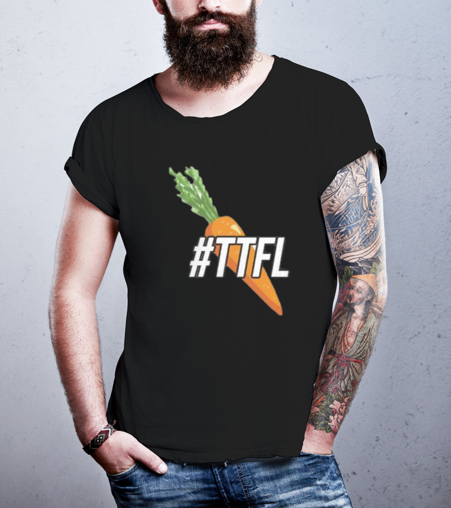 Trash Talk Carotte Hashtag TTFL Carrot T-Shirt