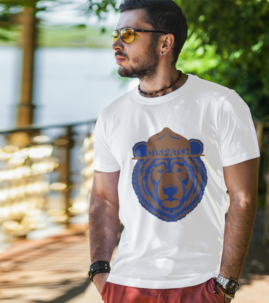 Dispatch Ranger Bear Hat Badge T-Shirt