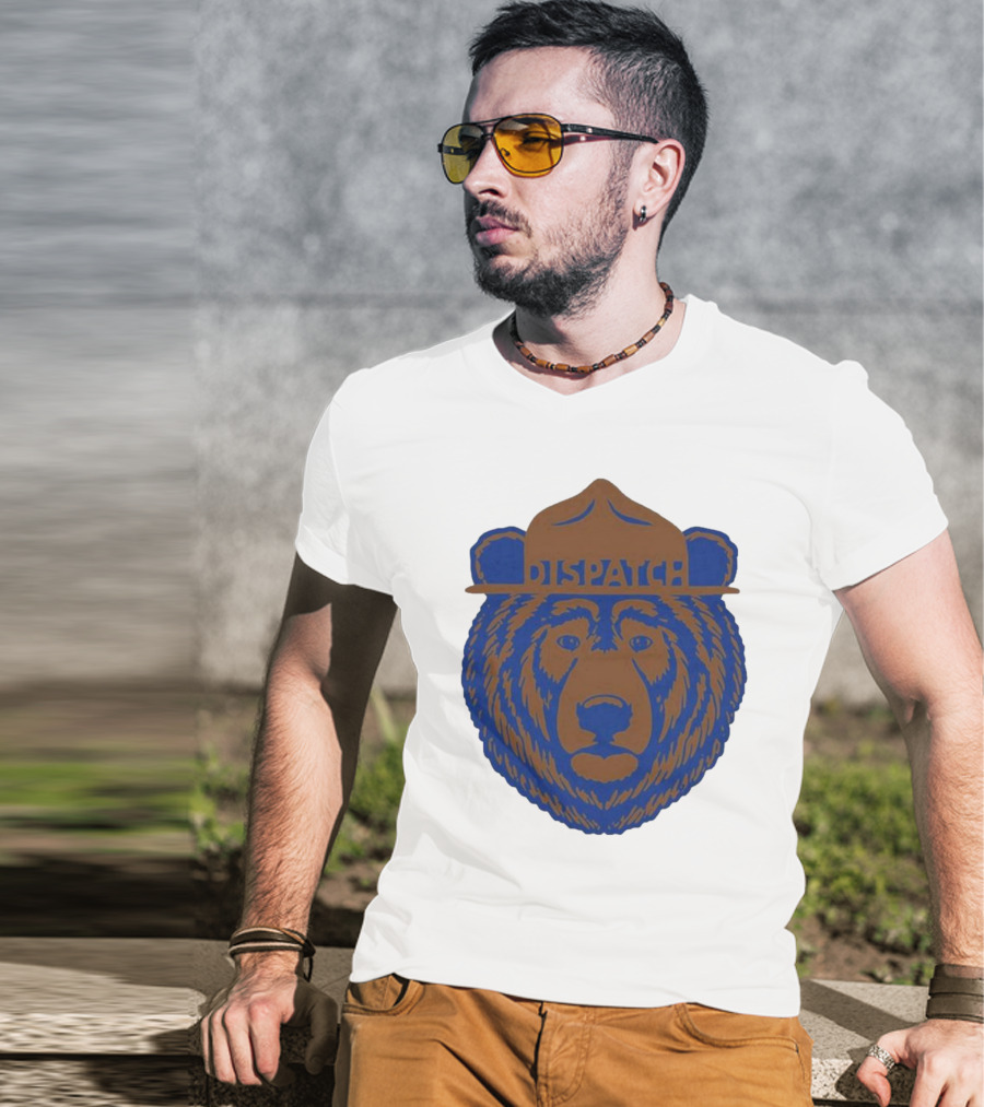 Dispatch Ranger Bear Hat Badge T-Shirt