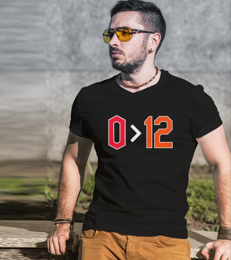 O Greater Than 12 T-Shirt