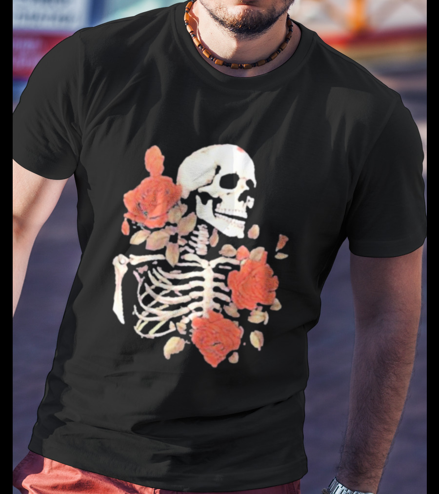 Grateful Dead Skeleton Roses T-Shirt