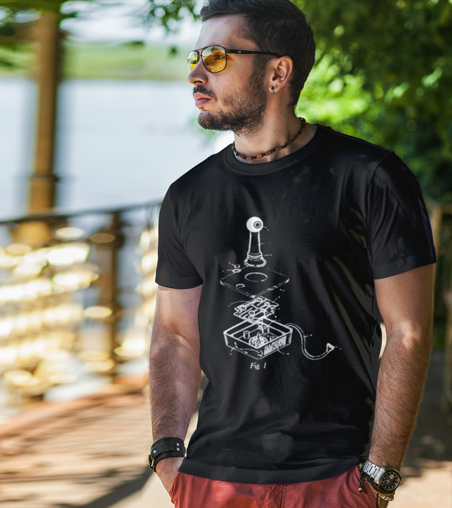 Hardshoppes Joy Stick Figure 1 Diagram T-Shirt