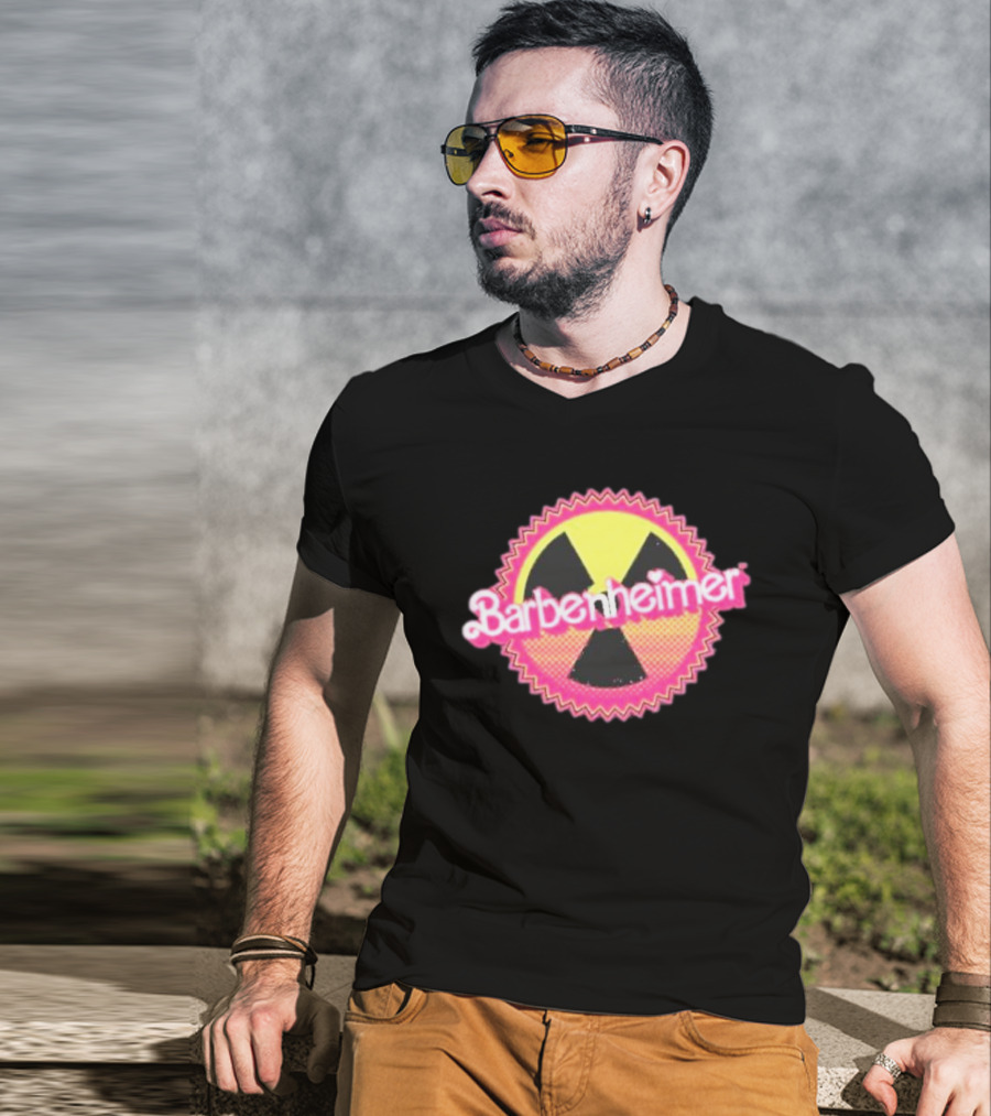 Barbenheimer Nuclear Symbol T-Shirt
