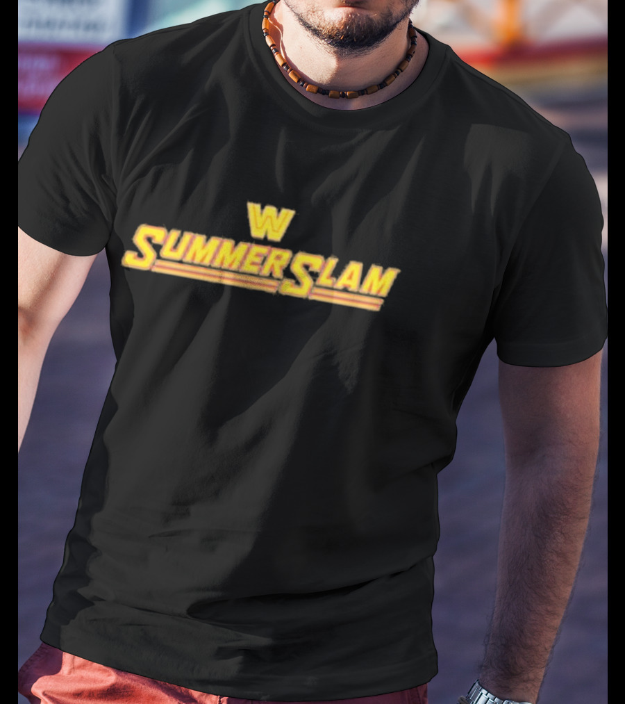 WWF Summerslam Mitchell Ness T-Shirt