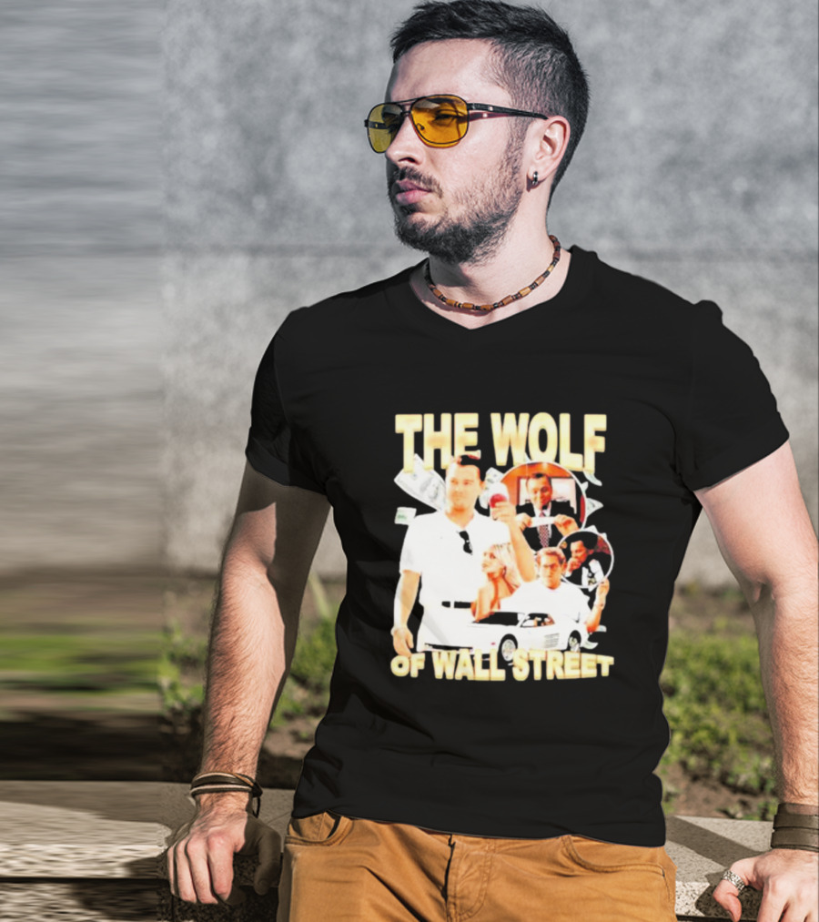 The Wolf Of Wall Street Money Lifestyle Iconic Scenes T-Shirt