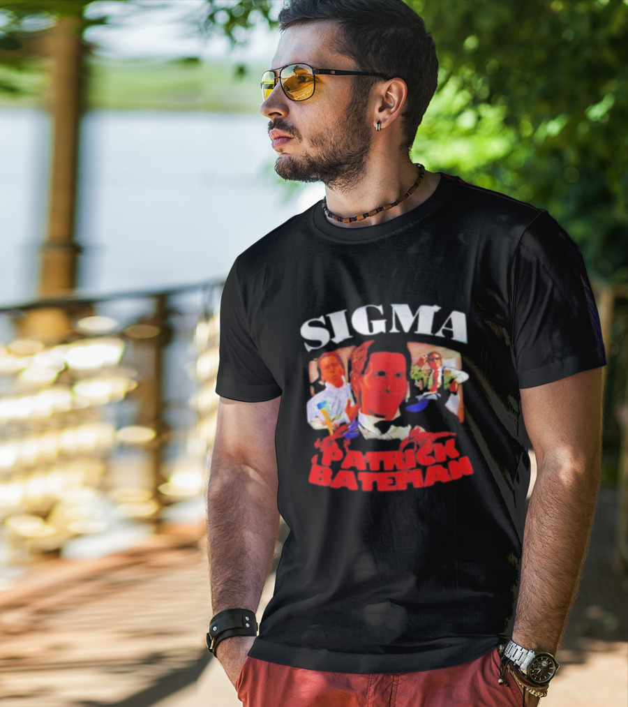 Sigma Patrick Bateman Iconic T-Shirt