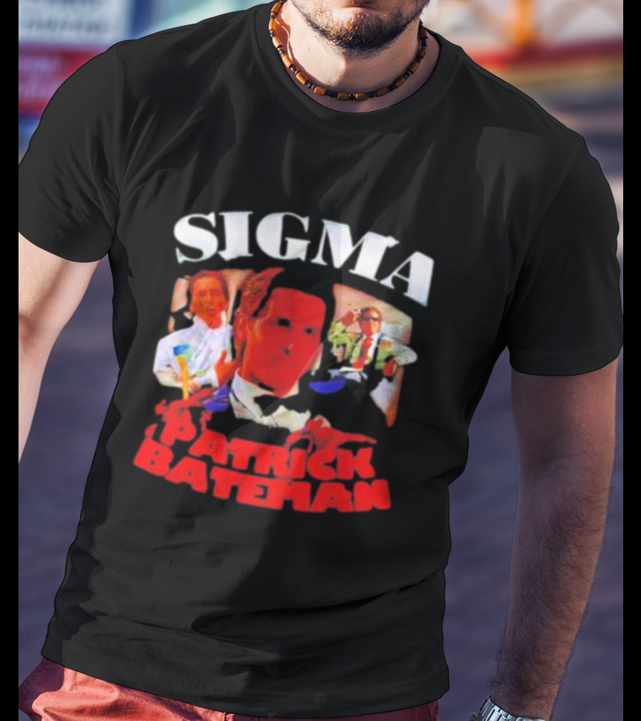 Sigma Patrick Bateman Iconic T-Shirt