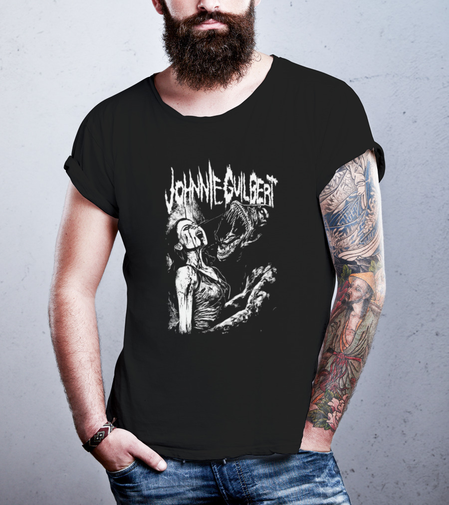 Johnnie Guilbert Wolfman Gothic Horror Creature T-Shirt
