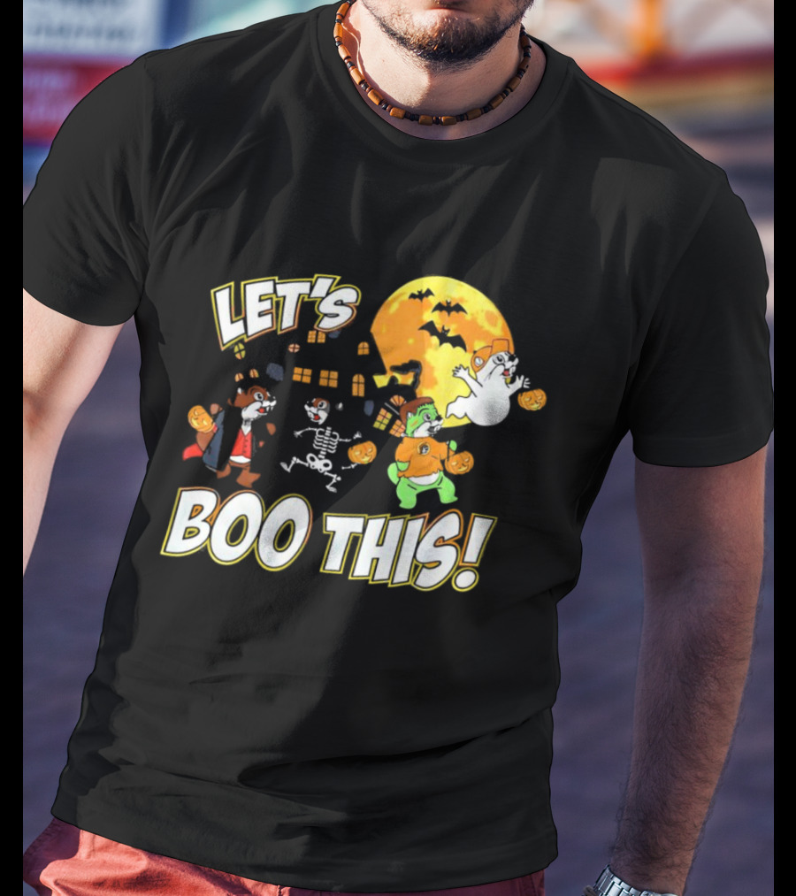 Buc-ee's Halloween Let's Boo This Full Moon Ghosts And Monsters T-Shirt
