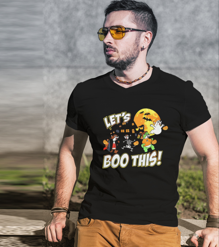 Buc-ee's Halloween Let's Boo This Full Moon Ghosts And Monsters T-Shirt