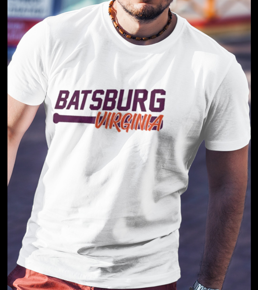 Batsburg Virginia Baseball Bat T-Shirt