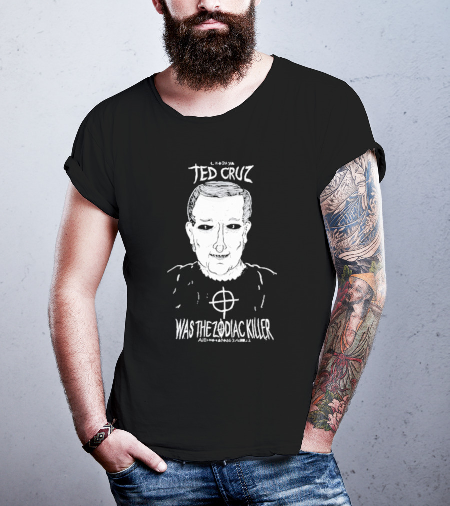 Ted Cruz Was The Zodiac Killer Drawing With Target T-Shirt