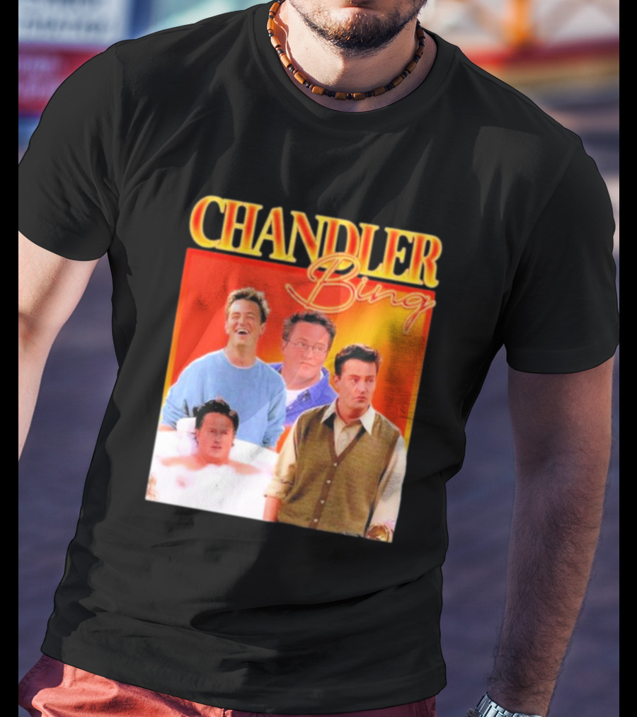 Chandler Bing Maddness Shop Homage T-Shirt