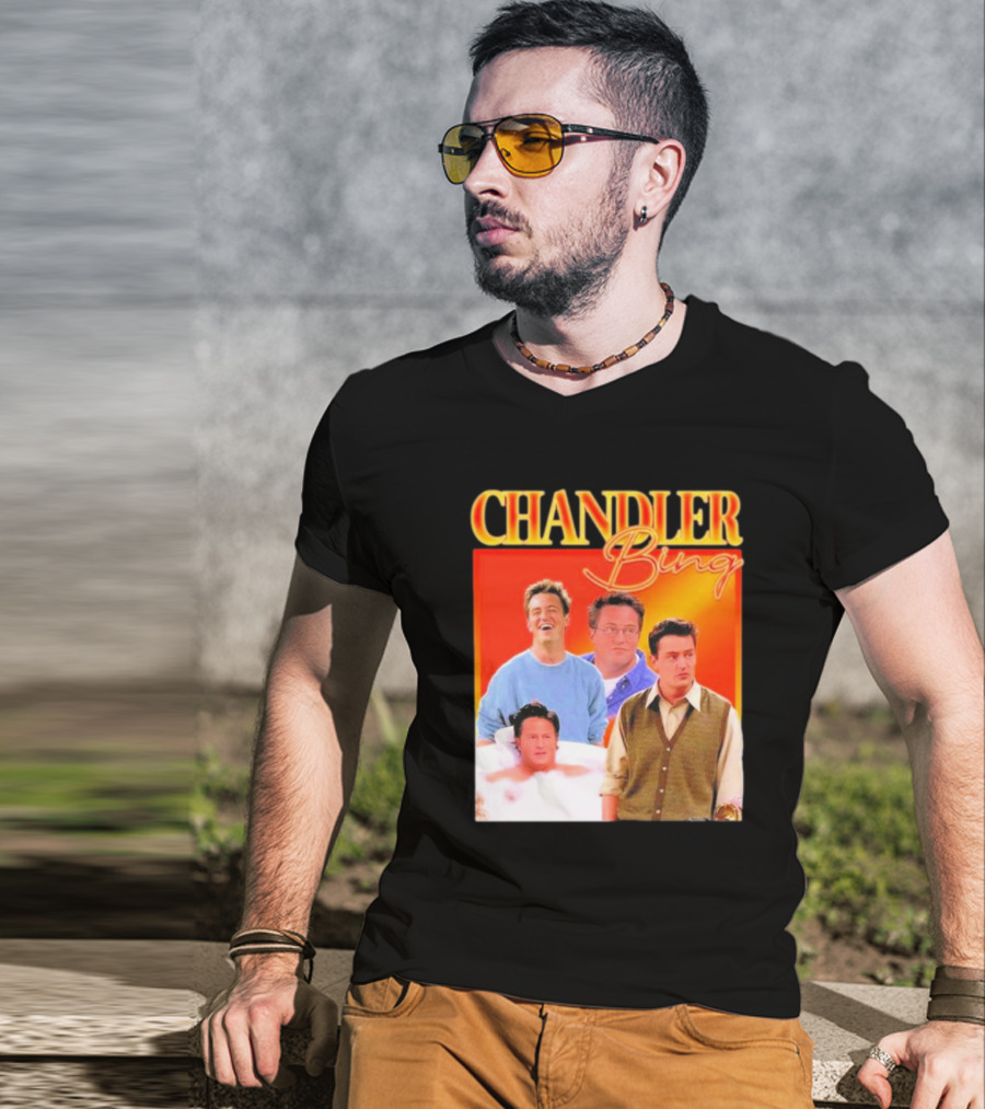 Chandler Bing Maddness Shop Homage T-Shirt