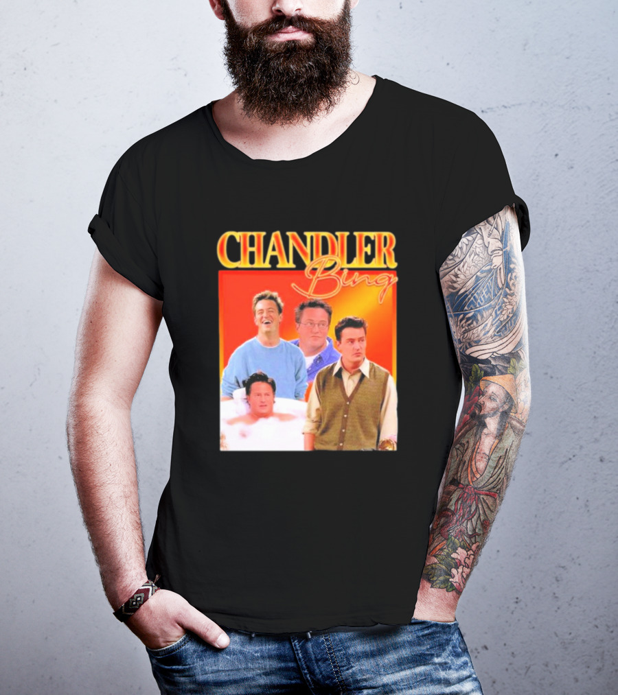 Chandler Bing Maddness Shop Homage T-Shirt