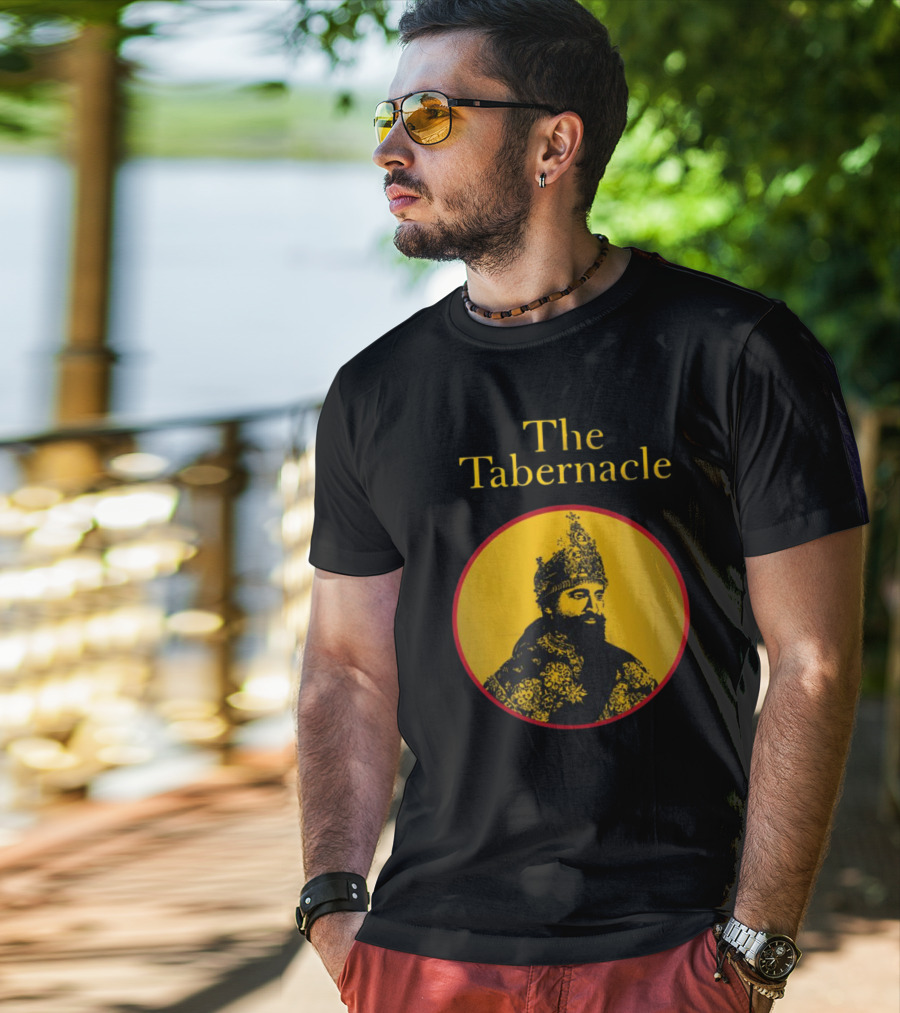 The Tabernacle Emperor Icon Yellow Circle T-Shirt