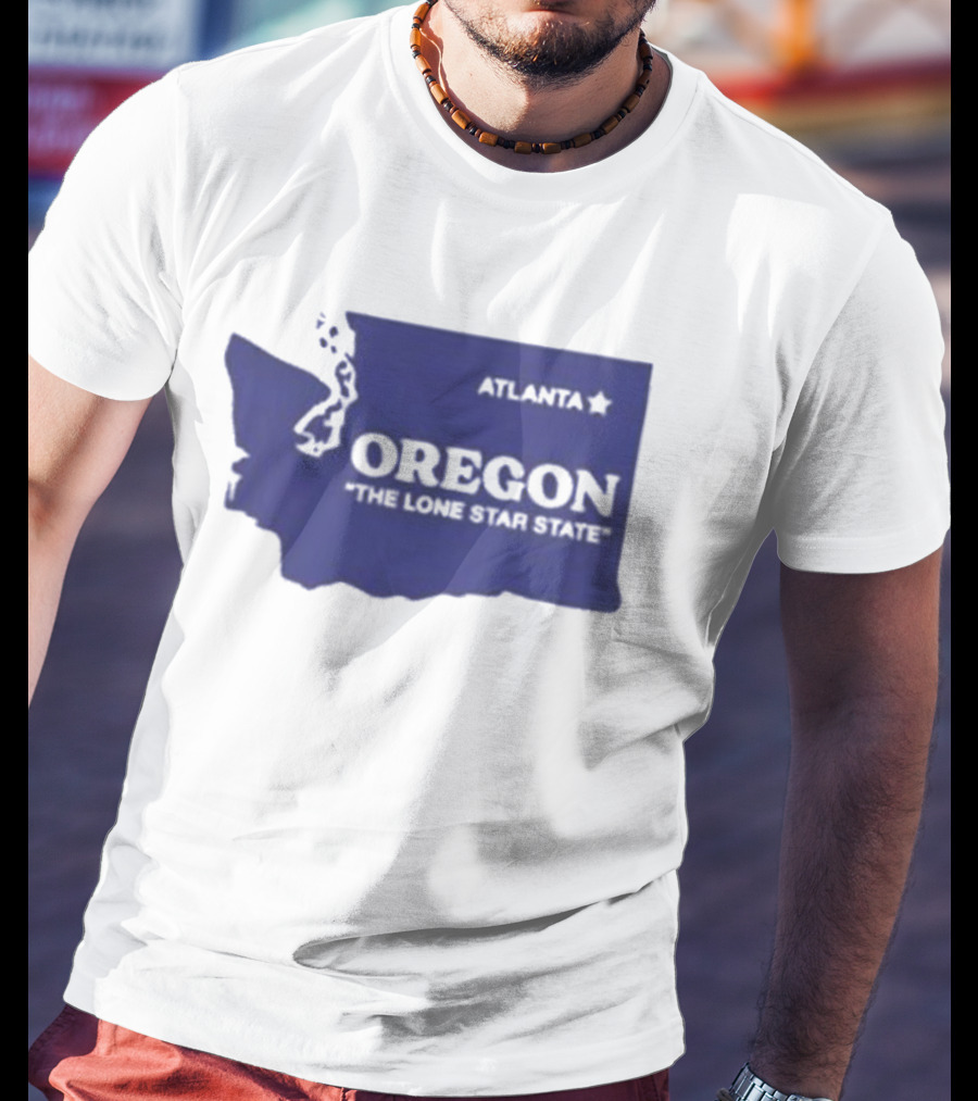 Washington State Oregon The Lone Star State Funny Pacific Northwest Meme T-Shirt