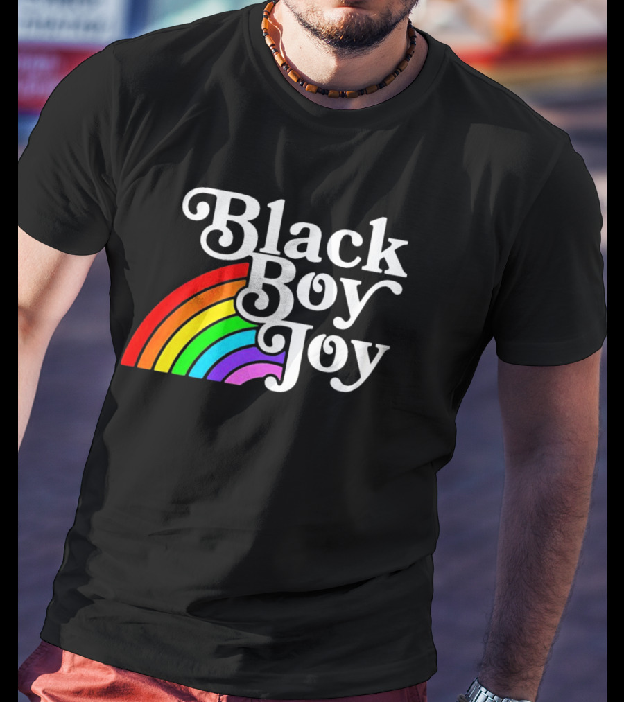 Whitley Gilbert Black Boy Joy Rainbow T-Shirt