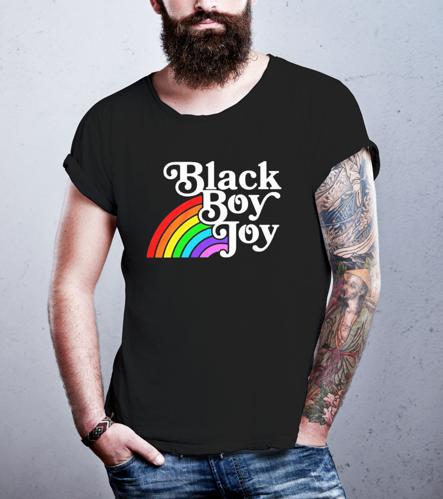 Whitley Gilbert Black Boy Joy Rainbow T-Shirt