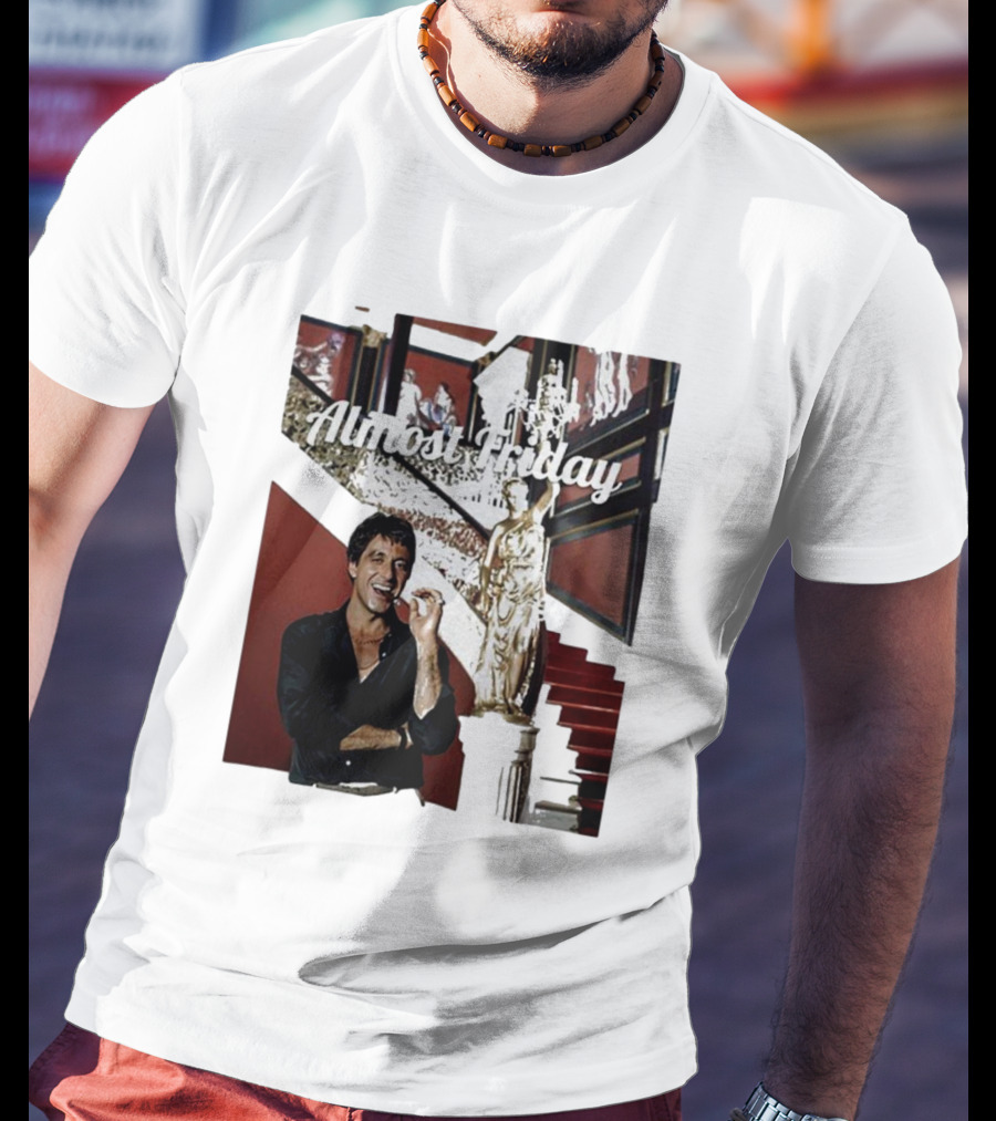 Almost Friday Scarface Mansion Scene T-Shirt