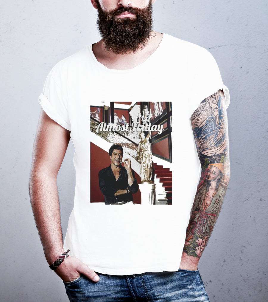 Almost Friday Scarface Mansion Scene T-Shirt