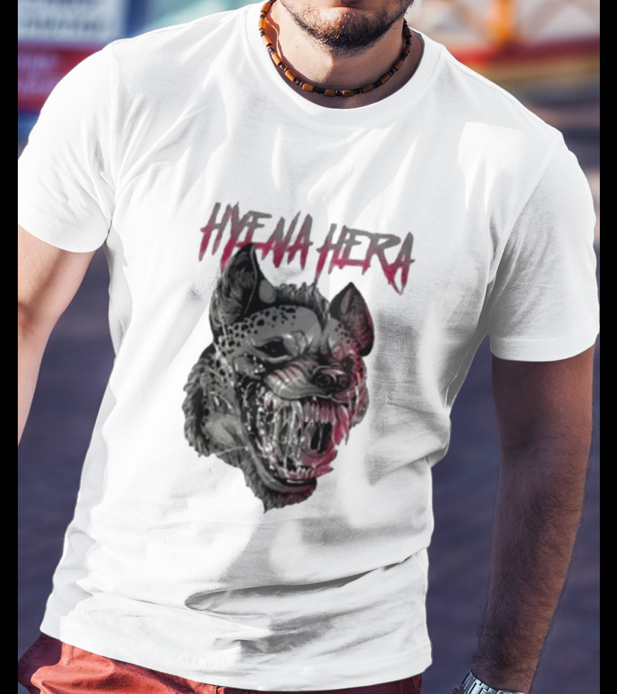 Hyena Hera Roaring Beast Fang T-Shirt