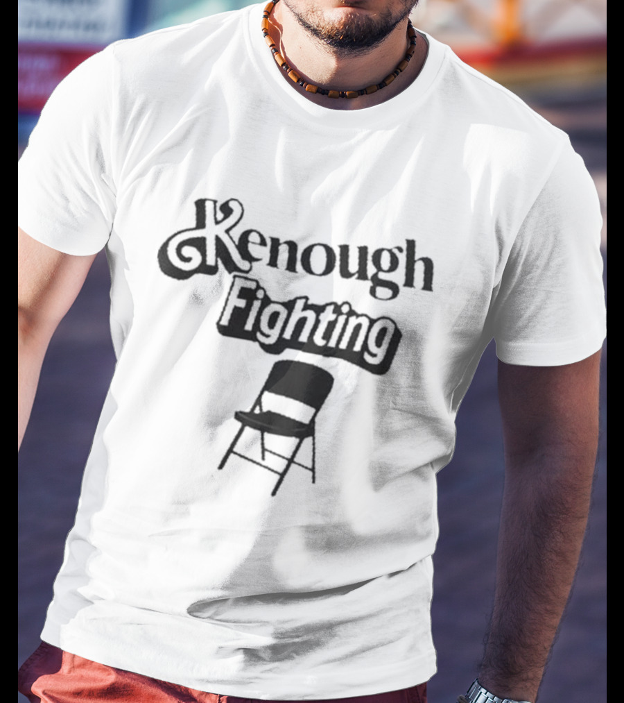 Kenough Fighting Chair Alabama Slamma White Folding Chair Montgomery Alabama River Boat Brawl T-Shirt
