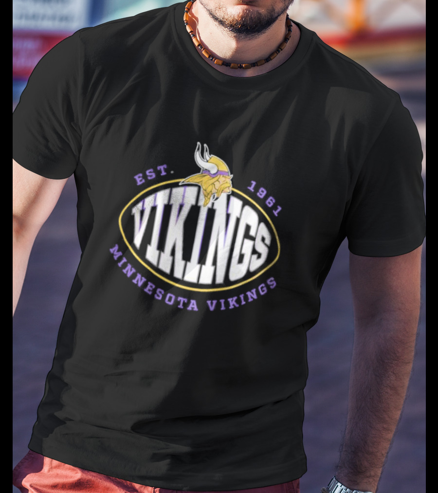Minnesota Vikings Est. 1961 Boss X NFLTrap T-Shirt