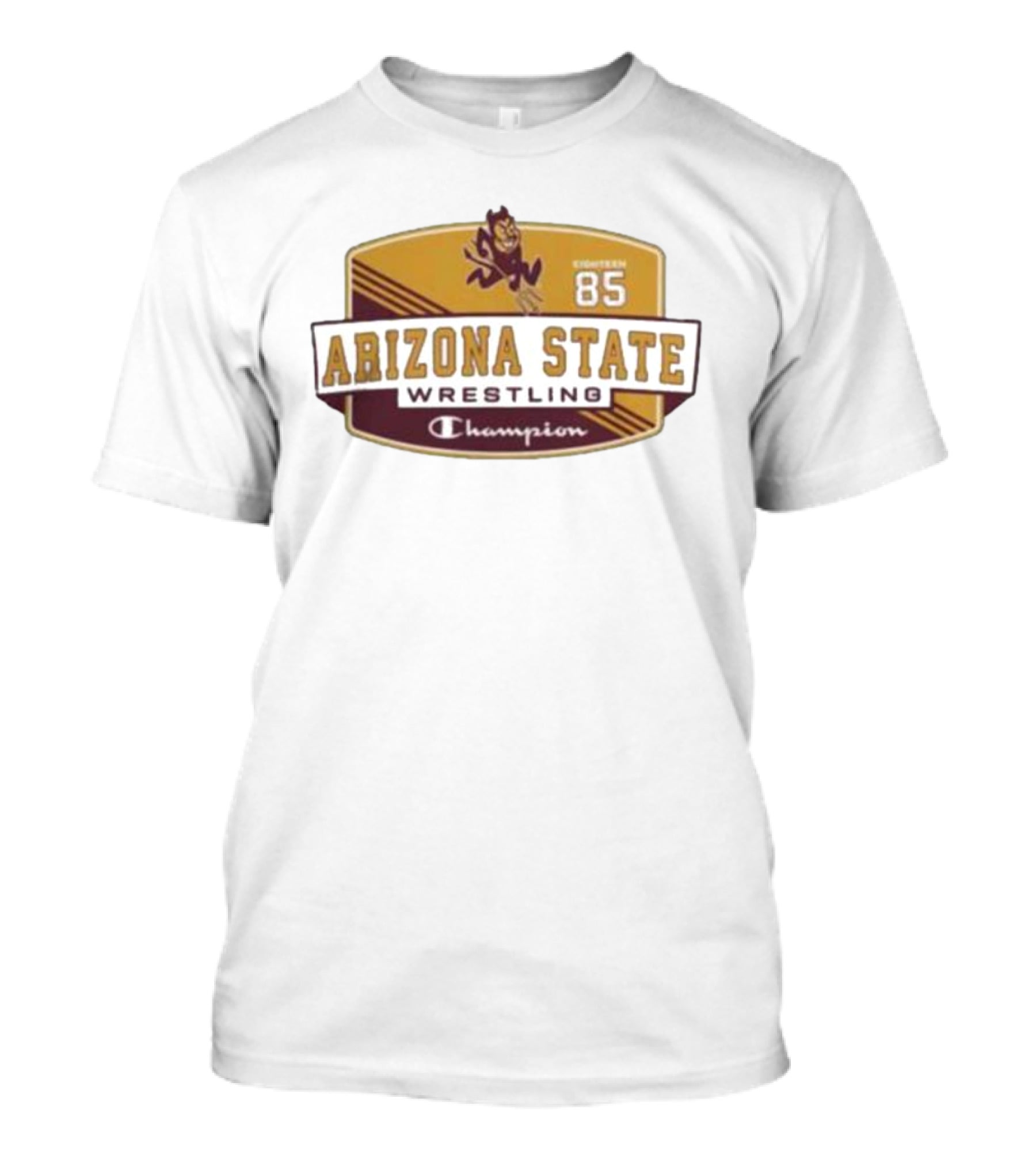 Arizona State Wrestling Established 85 Champion Sun Devils T-Shirt